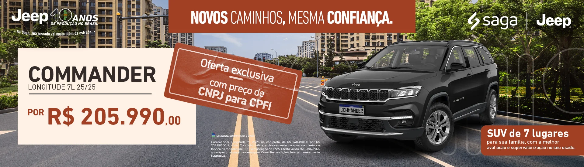 SAGA JEEP GOIANIA OFERTAS